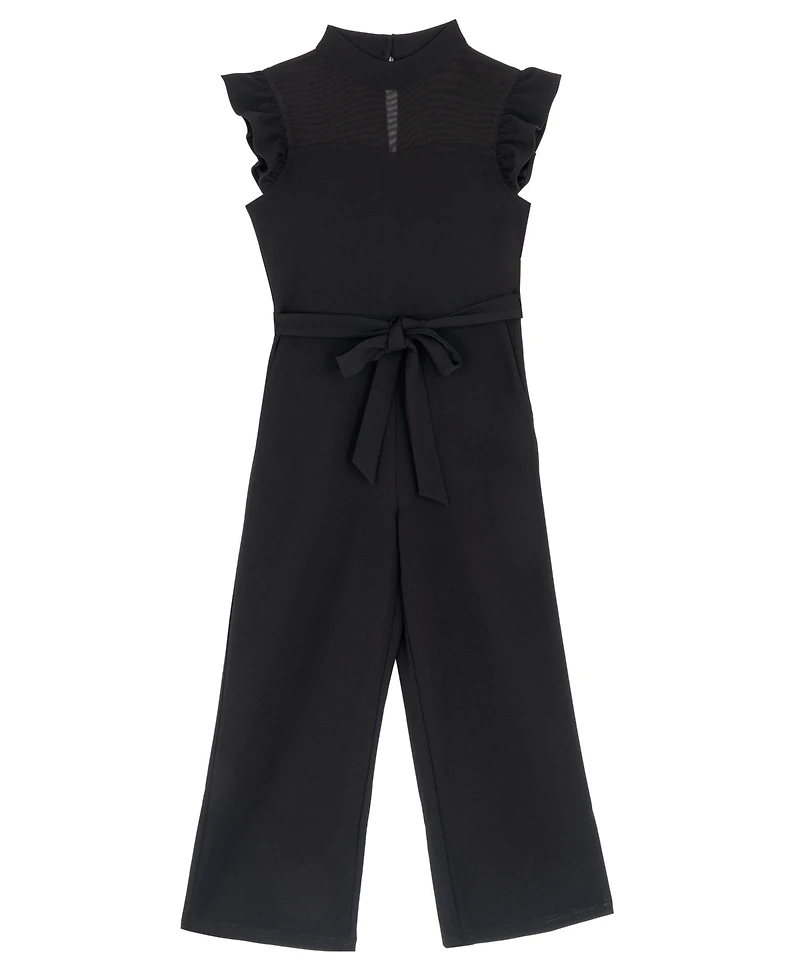 Rare Editions Girls 7-16 Self-Tie Jumpsuit