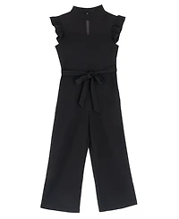 Rare Editions Girls 7-16 Self-Tie Jumpsuit