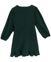 Rare Editions Girls 7-16 Ruffle Detail Wrap Dress