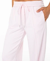 Celebrity Pink Juniors' Side-Striped Track Pants