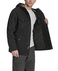 Levi's Men's Field Parka with Plaid Lining Jacket