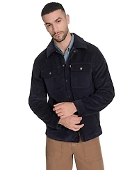 Levi's Men's Corduroy Plaid Lining Shirt Jacket
