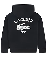 Lacoste Boys 8-20 Back Graphic Pull-On Hoodie
