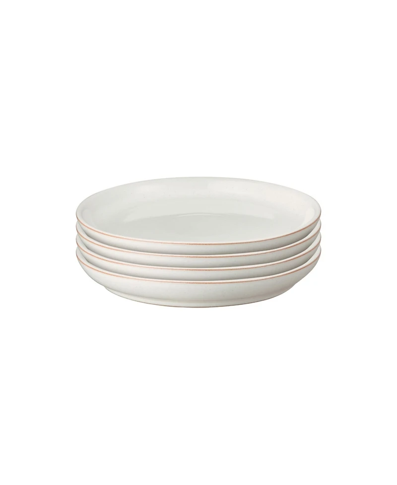 Denby Heritage Atrium Coupe Small Plates, Set of 4