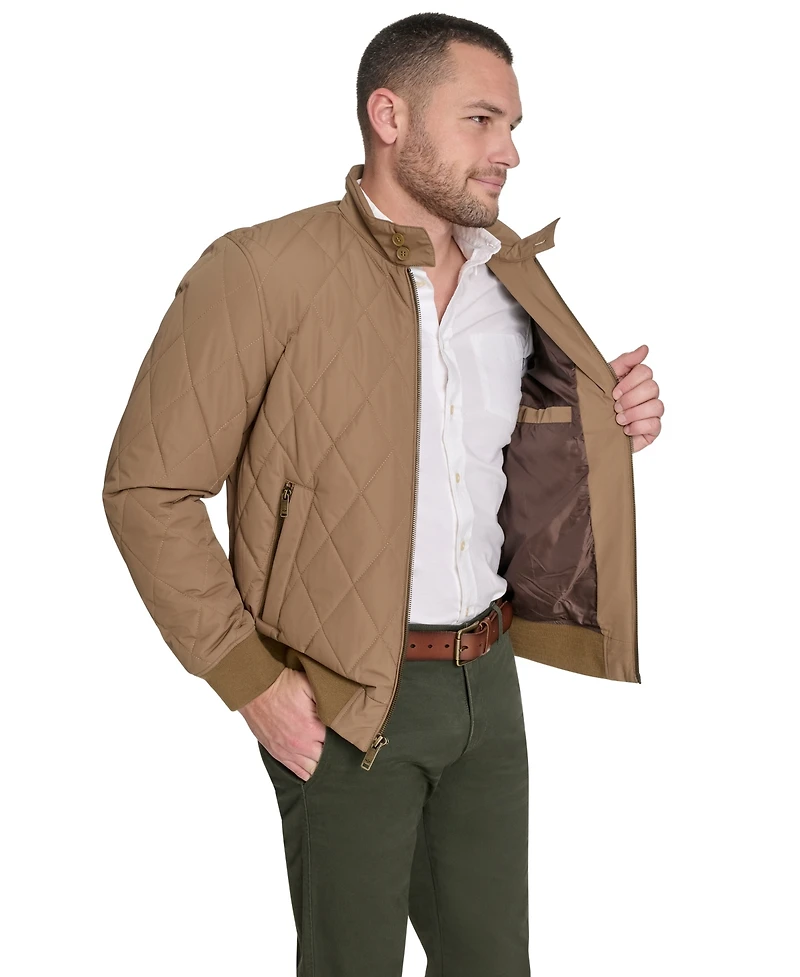 Dockers Men's Quilted Bomber Jacket