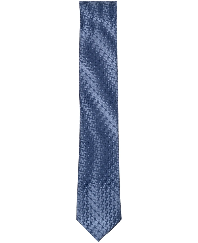 Alfani Men's Tundra Abstract Pattern Tie, Macy's Exclusive