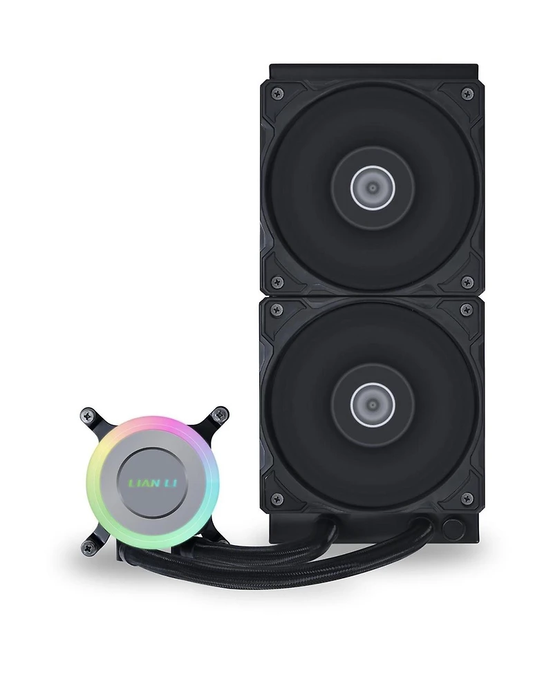 Lian-Li Galahad Ii Lite 240mm Perfomance All-in-One Cpu Liquid Cooler, Black