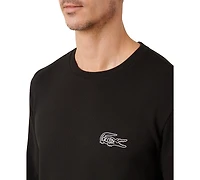Lacoste Men's Small Croc Thermal Long Sleeve T-Shirt