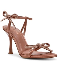 Steve Madden Women's Nixon-r High-Heel Bow Dress Sandals