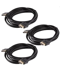 PowerItUp 3 ft. Hdmi v2.0 Cable with Ethernet (3 Pack)
