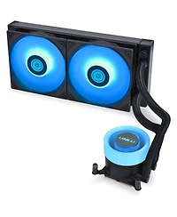 Lian-Li Galahad Ii Lite 240mm Rgb All-in-One Cpu Liquid Cooler, Black