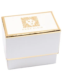 Anne Klein Two-Tone 3-Pc. Sphere Heart Motif Bangle Bracelet Set