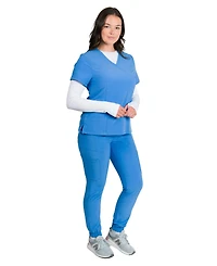 Medgear Women's 4-Way Stretch 12-Pocket Jogger Set