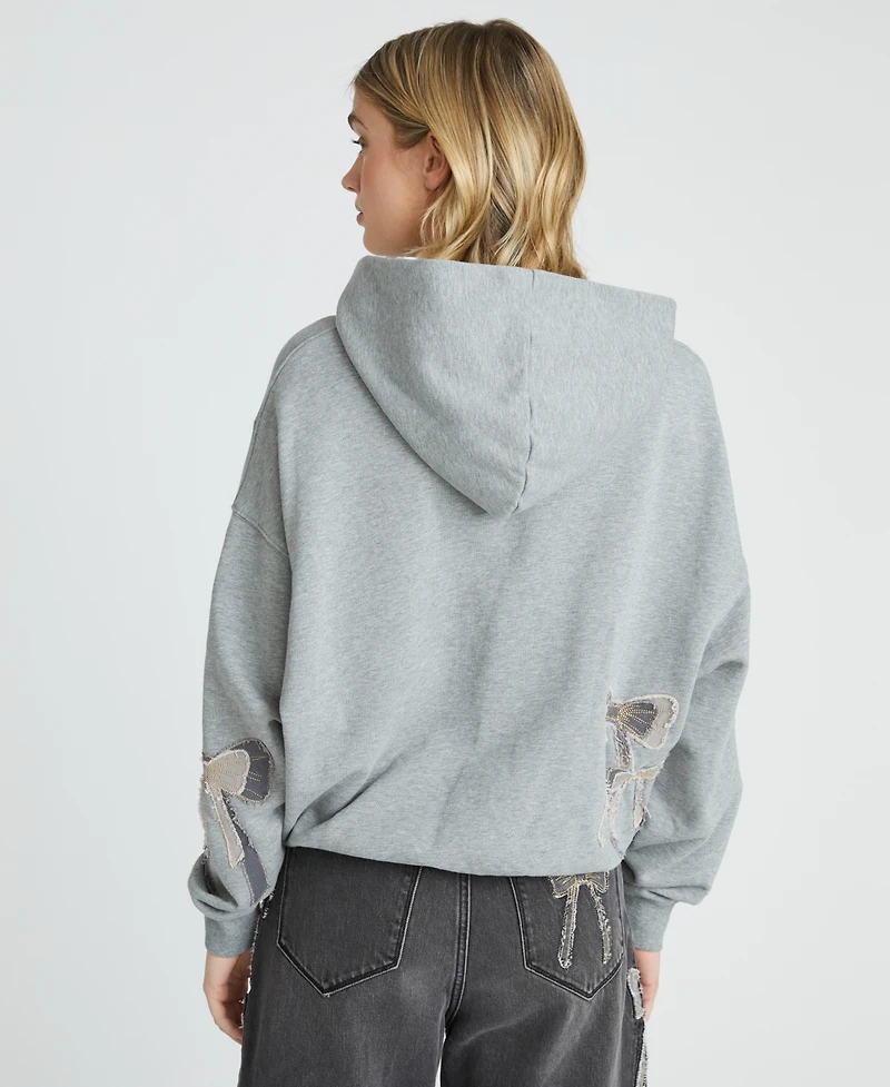 Driftwood Women's Mandy Hoodie x Bow What Fun Crew Neck Sweatshirt