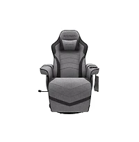 Respawn Reclining Gaming Chair with Footrest - Gray Fabric
