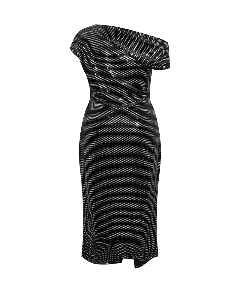 City Chic Women's Shimmy Midi Dress