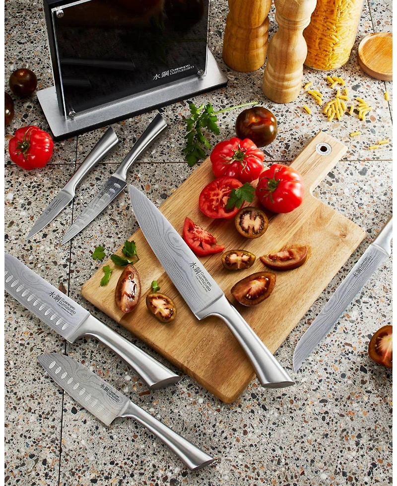 Cuisine::pro Damashiro Satori 8-Pc. Knife Block Set