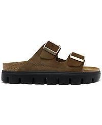 Papillio by Birkenstock Women's Arizona Chunky Suede Leather Platform Sandals from Finish Line