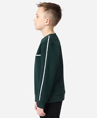 Lacoste Boys 8-20 Micro Taping Crewneck Sweatshirt