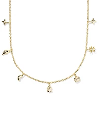 Kendra Scott 14K Gold Over Brass Halloween Single Strand Short Necklace