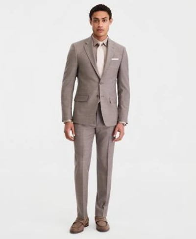 Calvin Klein Mens Slim Fit Wool Blend Suit Separates