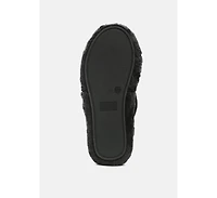 Fur Slip On Womens Flat Women