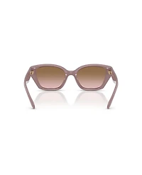 Coach Women's Geometric Sunglasses, CBY91 HC8434U