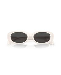 Coach Women's Oval Sunglasses, CBY84 HC8443D