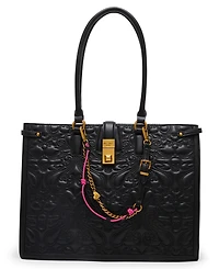 Betsey Johnson Quilted Medium Tote Bag