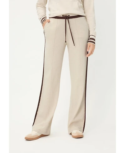 Olsen Women's Anna Fit Wide Leg Knit Drawstring Pant