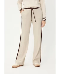 Olsen Women's Anna Fit Wide Leg Knit Drawstring Pant