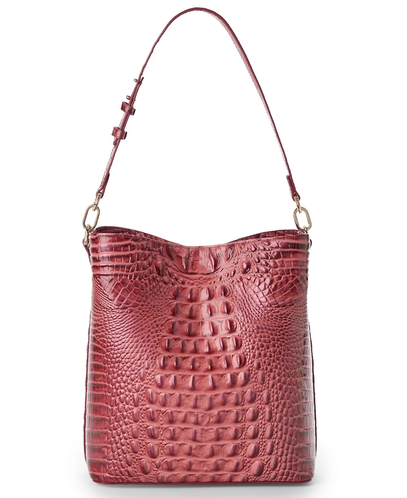 Brahmin Celina Leather Bucket Bag