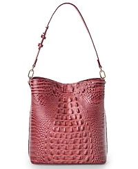 Brahmin Celina Leather Bucket Bag