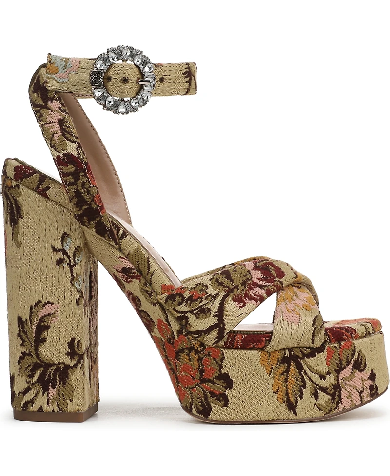Sam Edelman Women's Savannah Glow Platform Dress Sandal
