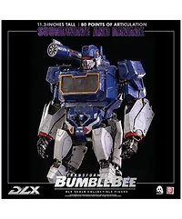Transformers Soundwave and Ravage Collectible Figure Dlx Scale Collectible Figure | Transformers: Bumblebee | threezero