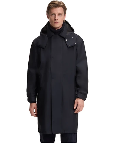 Boss by Hugo Men's Beckham x Water-Repellent Hooded Jacket