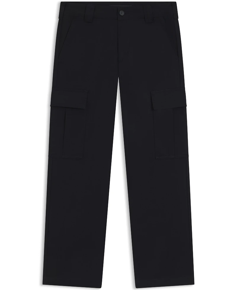 Boss by Hugo Men's Beckham x Micro-Patterned Cotton Cargo Pants