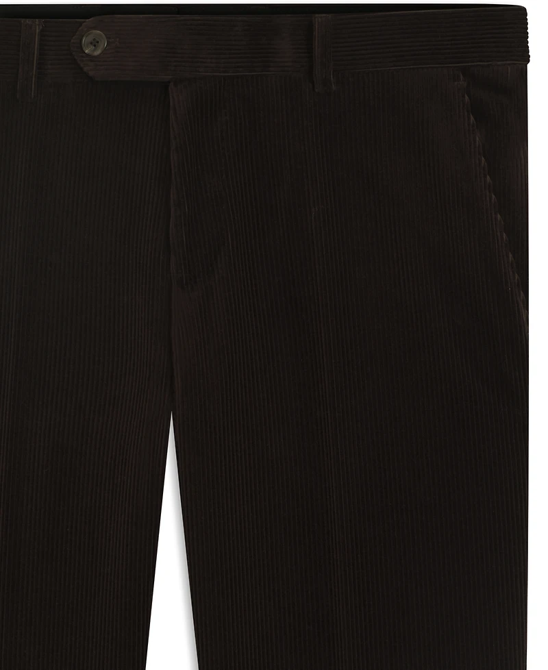 Boss by Hugo Men's Beckham x Striped Cotton Pleat-Front Pants