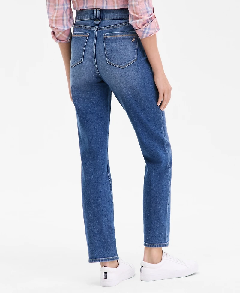 Nautica Jeans Women's Mid-Rise Straight