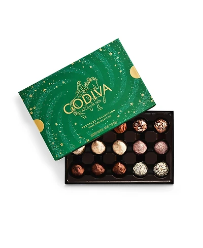 Godiva Holiday Collection Signature Truffles Assorted Chocolate Gift Box, 15-Pc.