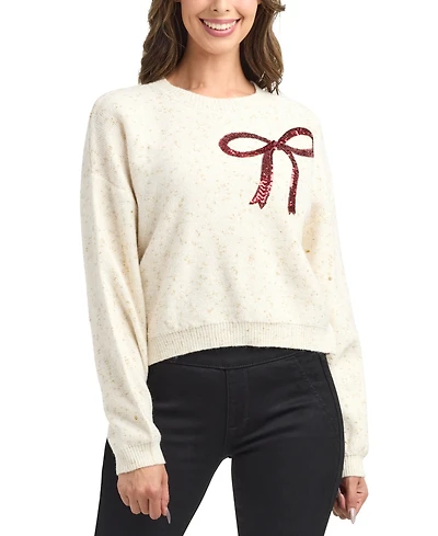 Bcx Women's Pull-On Cropped Sweater