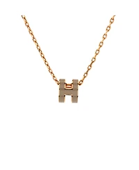 Pre-Owned Hermes Pop H Pendant Chain Necklace