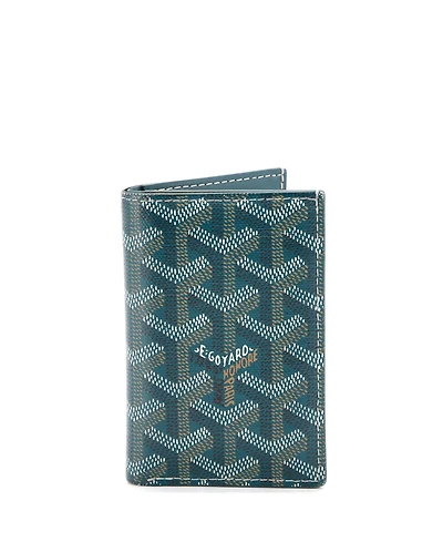 Pre-Owned Goyard Saint Pierre Card Case Coated Canvas