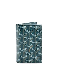Pre-Owned Goyard Saint Pierre Card Case Coated Canvas