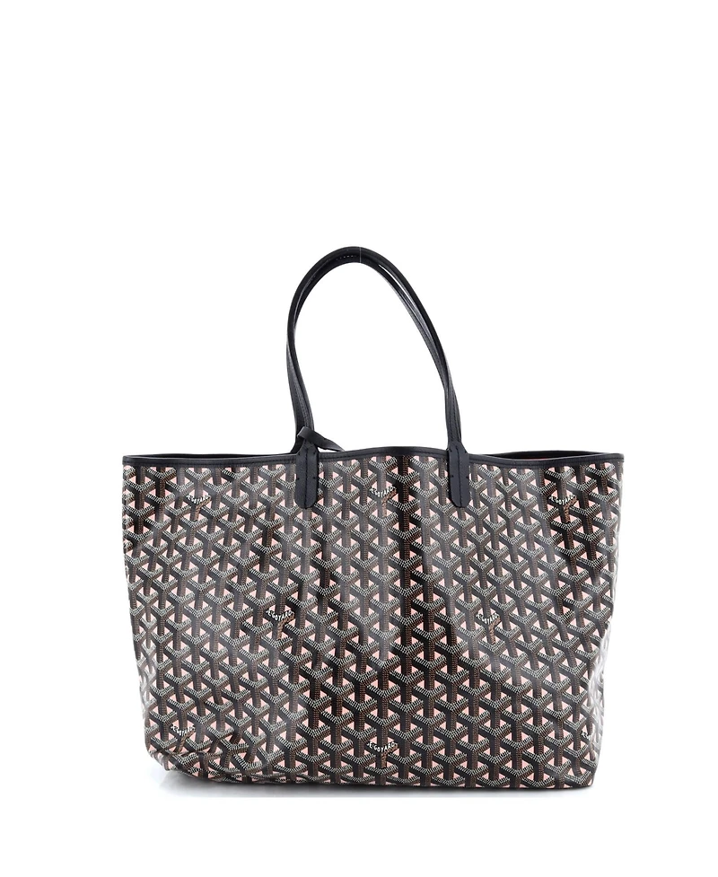 Pre-Owned Goyard Pm Saint Louis Tote Claire Voie Coated Canvas
