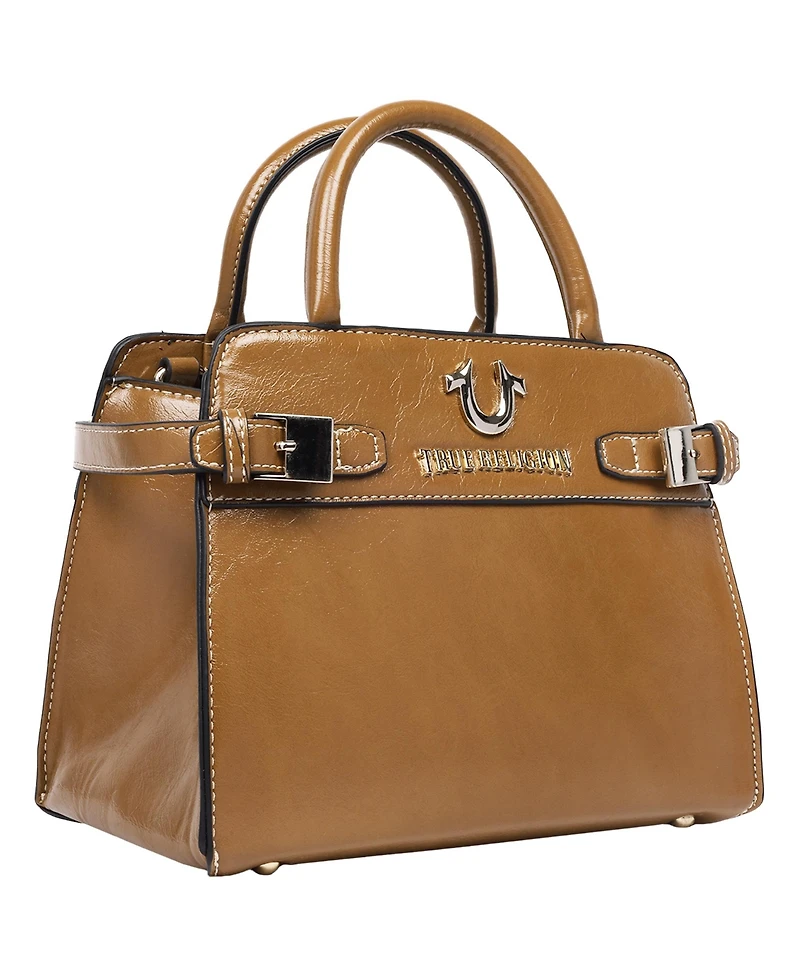True Religion Buckle Tab Tote