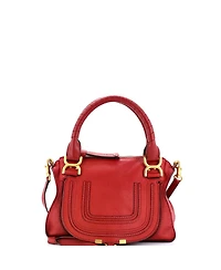 Pre-Owned Chloe Small Marcie Satchel Leather