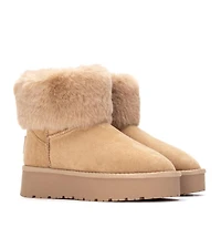 Xti Women's Comfort Ankle Suede Booties By