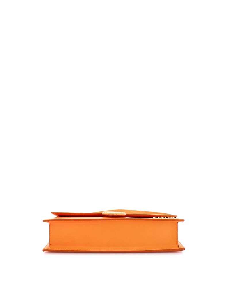 Pre-Owned Jacquemus Long Le Bambino Top Handle Flap Bag Leather