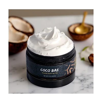 CoCo Xo Coco Bae Natural Whipped Body Butter 8 oz.